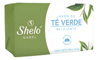 Jabón Té Verde Sheló Nabel (100g) | Limpieza Refrescante y Piel Suave