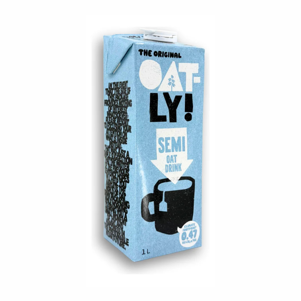 Leche de Avena Oatly Semi 1L | Importada de Suecia | Omoyal