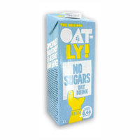 Leche de Avena Oatly Sin Azúcar 1L | 0g Azúcar | Omoyal
