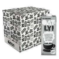 Avena en liquida OATLY! Barista caja 1 kg pack x 6 u
